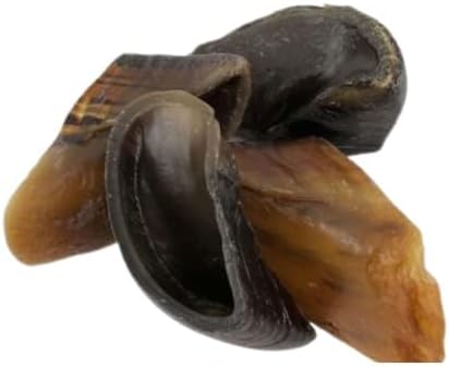 Full-Size Cow Hooves for Dogs (25 Pack) | All-Natural Long Lasting Dog Chews | Made from Grass Fed Cattle | Tasty Treat for Oral Hygiene | Fantastic Alternative for Rawhide and Bully Sticks
