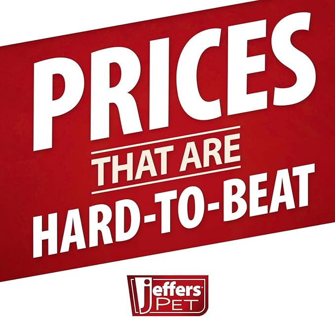 Jeffers Non-Slip Slicker Brush for Pets – Small Size, Soft Pins, Red & Black – Detangling Grooming Tool for Dogs & Cats with Short, Long, Thick & Curly Coats – Comfortable Grip Pet Comb