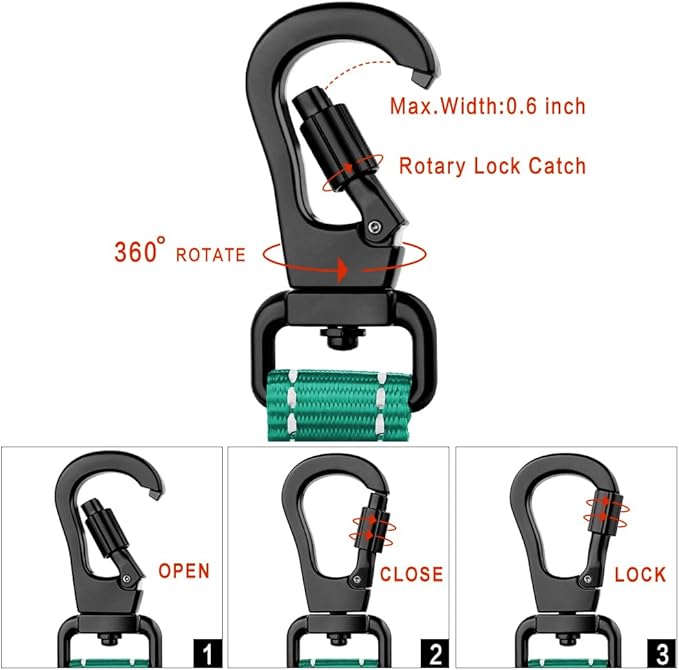 PLUTUS PET Short Training Dog Leash with Padded Handle for Medium Large Dogs,18 Inch Heavy Duty Strong Traffic Leash with Carabiner Clip for Climbing Walking or Guiding Blind(18”,Teal)
