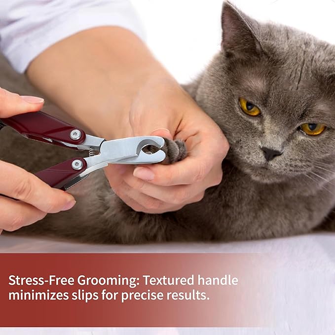 Dog Nail Trimmers & Dog Nail Clippers for Grooming - Small Dog Nail Clippers - Safe and Easy Stainless Pet Supplies