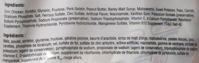 SmartBones Medium Chews With Real Peanut Butter Rawhide- Free Chews For Dogs, 4 Count