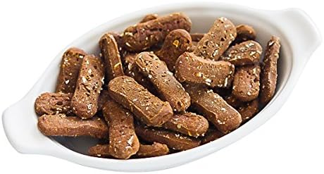 Organic Peanut Butter & Molasses Dog Treats – Healthy, Crunchy, Vegan Biscuits with Whole & Real Ingredients – All Natural & USA‐Baked, 4 Pound Bag