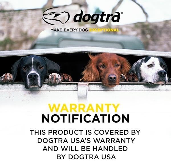 Dogtra 280C Waterproof 127-Level Precise Control LCD Screen 1/2-Mile Remote Training Dog E-Collar