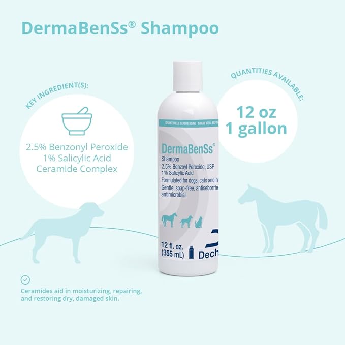 Shampoo for Dogs, Cats and Horses, 12 Ounce