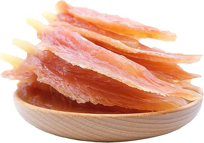 Dog Treats Chicken Tender Wrapped Cod Sticks, Rawhide-Free High Protein Dog Jerky Soft Chews, Healthy Training Snacks for Small Medium Large Dogs, 9-10 Counts, 10.6 oz