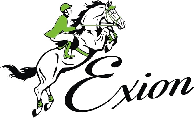 Exion FlexiStrong Stirrup Leathers for English Saddles – 1" Premium Calfskin with Nylon Core – Numbered Holes, Stainless Steel Buckles – Black/Brown – Horse Riding Gear (48"/120cm to 62"/155cm)