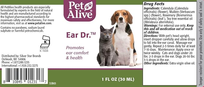 PetAlive Ear Dr. 2 Pack