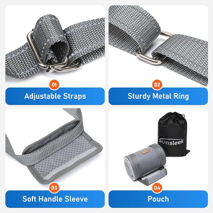 Dog Lift Harness for Small Dogs, Adjustable Dog Sling for Back Legs, Hip Support Harness to Help Lift Dogs Rear for Canine Aid and Old K9 Cruciate Ligament Rehabilitation - Small, Grey