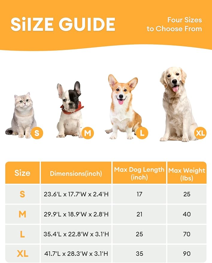 FUNNY FUZZY 2 in 1 Dog Bed Crate Pad Mat, Washable Reversible Pet Floor Mats,Fluffy Kennel Pad for Small Large Sized Dog,Indoor Cats,Sleeping Mattress, 41.7" × 28.3", Beige