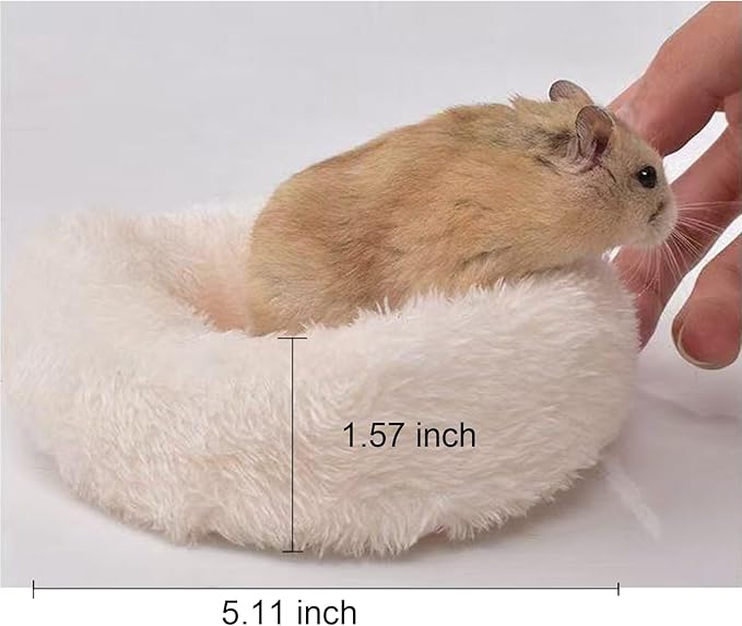 Jeeone Silent 7-Inch Hamster Wheel - Height-Adjustable Exercise Wheel Cage Accessories, Running Toys for Small Animals With Nest (Grey)