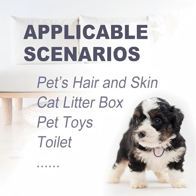 Pet Odor Eliminator for strong odor 16.9oz Spray, Suitable for Dogs and Cats Colorless Odorless Fragrance Free, Highly Effective Safe Ingredients odor eliminator