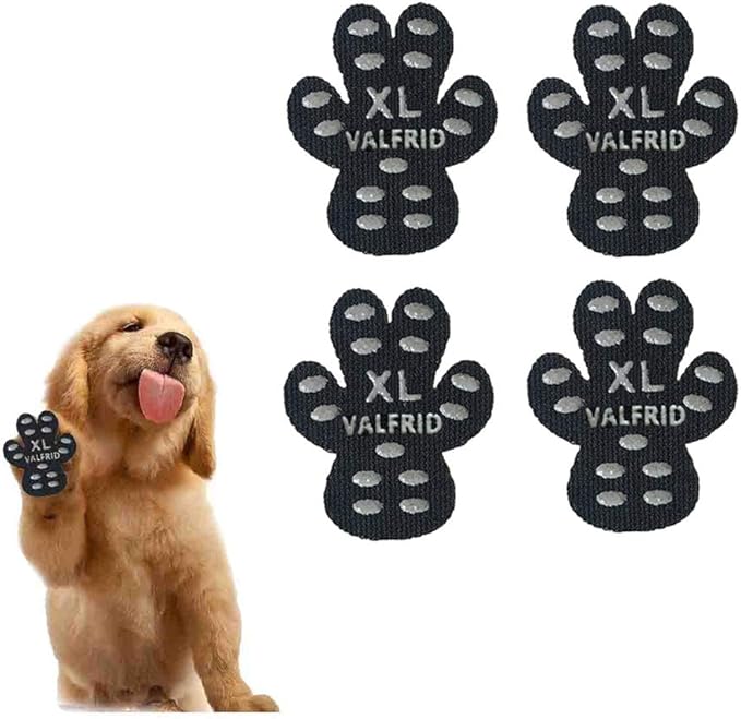 Dog Paw Protector Anti-Slip Grips to Keeps Dogs from Slipping On Hardwood Floors,Traction Control Non-Skid Dog Shoes Booties Socks Replacemen XL 40 Pieces