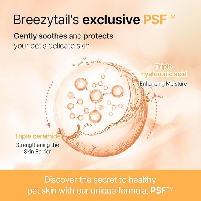 PetO’Cera All-in-One Cat Shampoo and Conditioner | Hypoallergenic Cat Skin & Coat Care | Itch Relief, Moisturizing & Rejuvenating | Veterinarian Approved (10.1oz, 300ml) (Unscented)