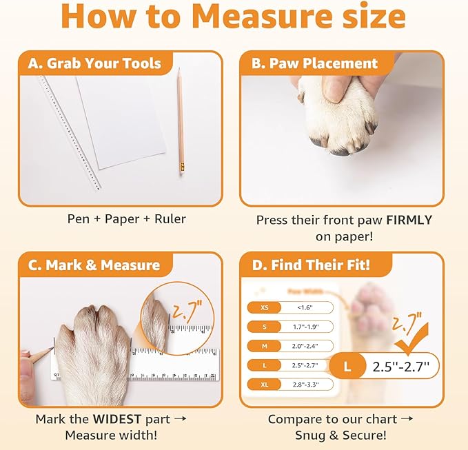 Double Sides Non-Slip Dog Socks to Prevent Licking Paws - Strong Traction for Paw Protector, Senior Dogs, Hardwood Floors, Dog Booties with Grippers - X-Large