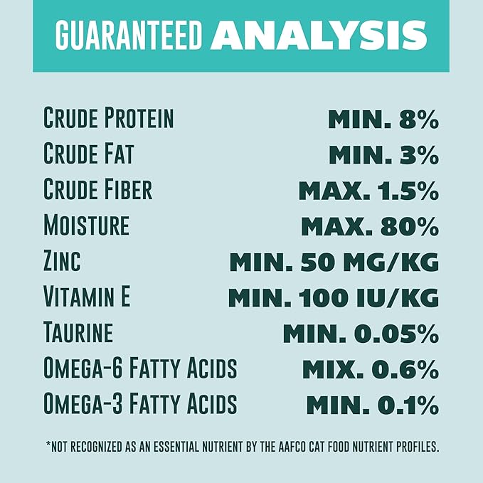 YOUR PET'S KITCHEN Canned Wet Cat Food, Tuna Florentine Entrée in Gravy - 3 oz Cans (Pack of 24), Made in The USA with Real Tuna