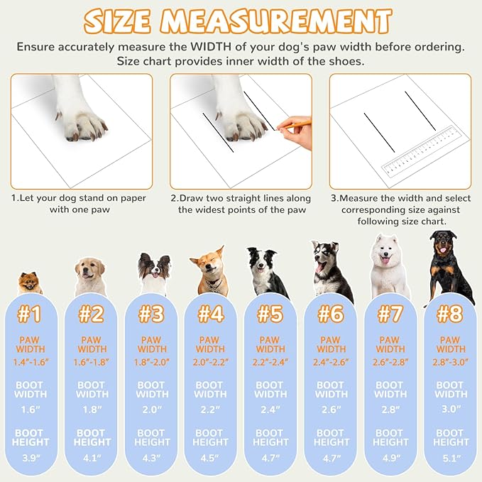 Dog Shoes for Medium Large Size Dogs, Breathable Dog Shoe for Hot Pavement, Dog Booties and Paw Protectors to Prevent Licking, Anti-Slip Dog Boots with Reflective for Summer, Hiking, Snow (Size 3)
