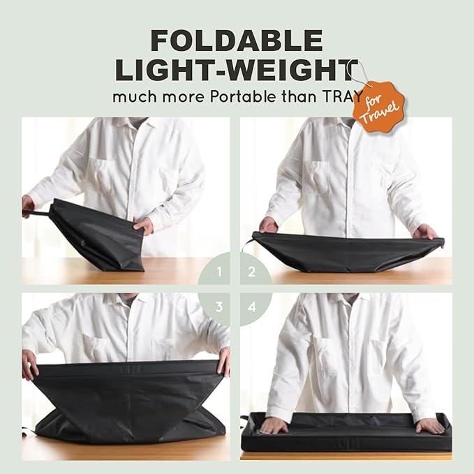 Dog Grass Pad with Foldable Dog Litter Box, Small Liner Base (23”×15”) for Balcony, 2 Artficial Grass Pee Pads for Dogs, Pee Pad Holder, Potty Training