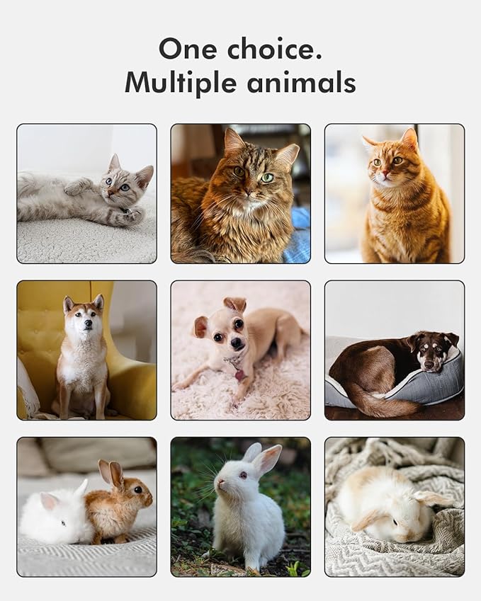 Cat Brush with Release Button Self-Cleaning and Skin-Friendly Grooming and Shedding Tool for Long and Short Haired Cats & Dogs, 140° Comb Teeth, Removes Loose Undercoats and Promotes Healthy Fur