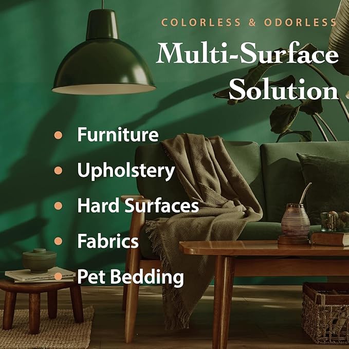 DustmiteX Dust Mite Spray - Dust Mites Remover + Flea Killer for Allergy & Asthma Relief for Cleaning in Home, Bed, Pet Bedding, & Furniture, Anti Allergen Dust Mites Killer