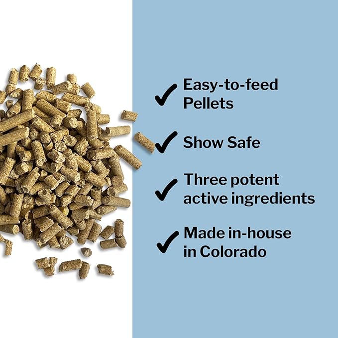 Formula 707 Calming Equine Supplement, Daily Fresh Packs – Anxiety Relief and Enhanced Focus for Horses – L-Tryptophan, Thiamine & Magnesium