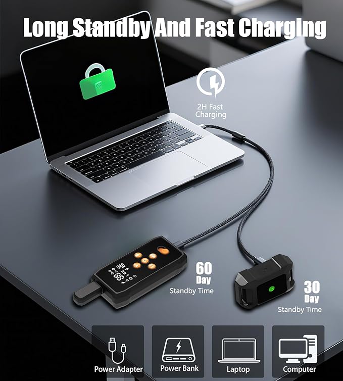 Dog Training Collar with Remote 4200FT 2 Dogs - Shock Collar for Barking Control, 4 Modes(Beep/Vibe/Static), IPX7 Waterproof for Swimming, 30-Day Rechargeable Battery, Adjustable for Small to XL Dogs