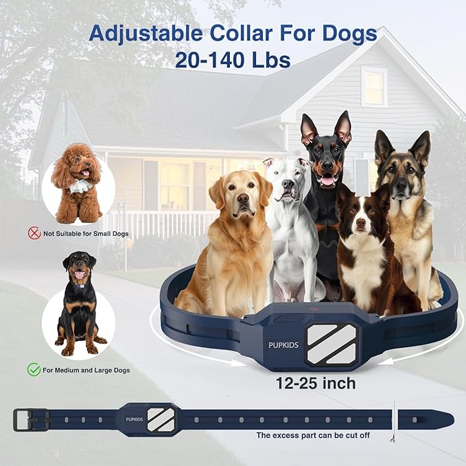 Dog Training Collar 2 Dogs with 3 Night Lights-4200FT E Collar for Dogs Training, 4 Powerful Modes with 119 Training Levels Rechargeable Electric Dog Collar for 20-140 lbs Dogs