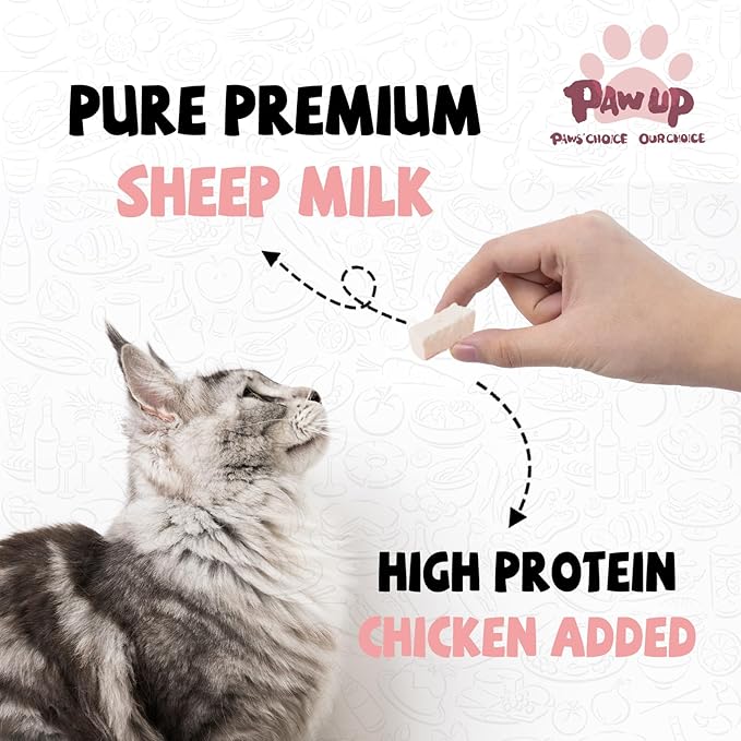 Freeze Dried Sheep Milk Yogurt Flavor with Strawberry,Gentle Sheep Milk Dog Treats for Sensitive Stomachs Puppies, 2.8 oz