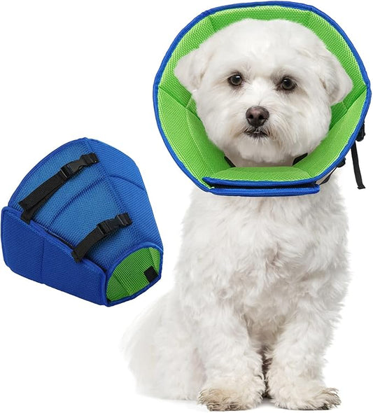 Dog Cone Collar After Surgery, Adjustable Soft Recovery Cone for Small Dogs to Stop Licking, Light-Weight Comfortable Elizabethan Collar for Dogs Anti-Bite Lick Protective Wound