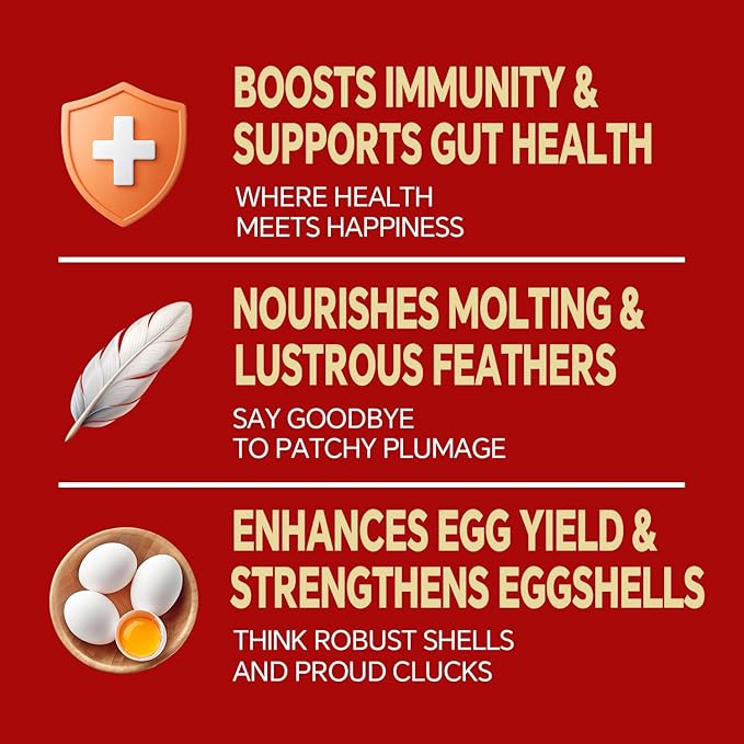 Dried Black Soldier Fly Larvae, Non-GMO, Natural Chicken Treats & High-Protein Poultry Snacks for Backyard Chickens, Laying Hens & Ducks, 2.5 lb Box