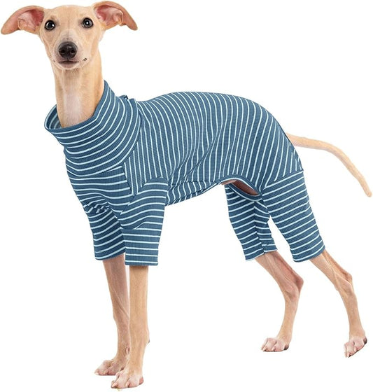 Dog Sweaters for Small Dogs Girls Boys, Striped Pet Sweaters for Fall Winter Dog Clothes, Turtleneck Pullover Knitwear for Small Medium Large Dogs