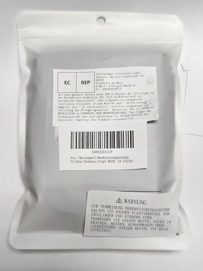 Dog Treat Pouch with Magnetic Closure 4-Cup Silicone Bag Fanny Pack Holder with Clicker 4 Ways to Wear Front Pocket Fits All Phones Ideal for Leash, Pet Walking and Training（Black）