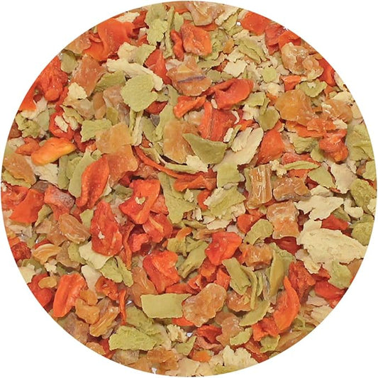 Exotic Nutrition Veggie Blend - Healthy Natural Mixed Dried Vegetable Treat - Sweet Potatoes, Carrots, Peas - for Degus, Chinchillas, Sugar Gliders, Hedgehogs, Guinea Pigs & Small Pets… (3 Pound)