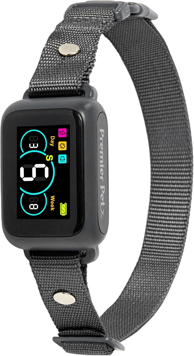 Dog Bark Collar- Waterproof - Rechargeable Digital Bark Collar Anti Barking Collar with 5 Adjustable Sensitivity Levels Dogs