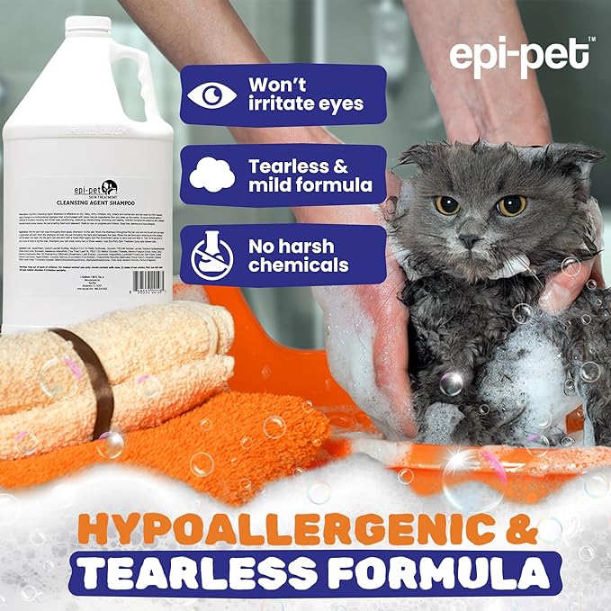 Puppy Safe 6in1 Pet Shampoo, Shampoo for Dogs with Deshedding Coat, Dry Itchy Skin, Hypoallergenic and Sensitive Skin, Scented Vanilla and Lavender (1 Gallon (Pack of 2), 1 Gallon (128 Fl oz))