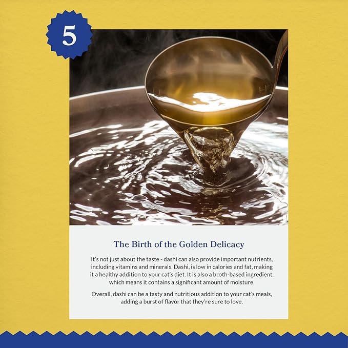 INABA Dashi Delights for Cats, Shredded Chicken with Bonito Flake Broth, 2.5 Ounce Cup, 12 Cups Total, Seafood Variety