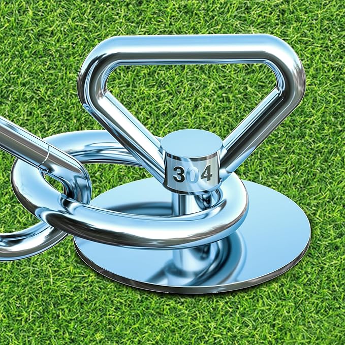 Dog Tie Out Stake,360° Swivel Dog Run Anchor,Dog Runner for Yard,Heavy Duty Dog Stake for Large Dogs up to 200 lbs-Dog Stake for Yard Outdoor Camping