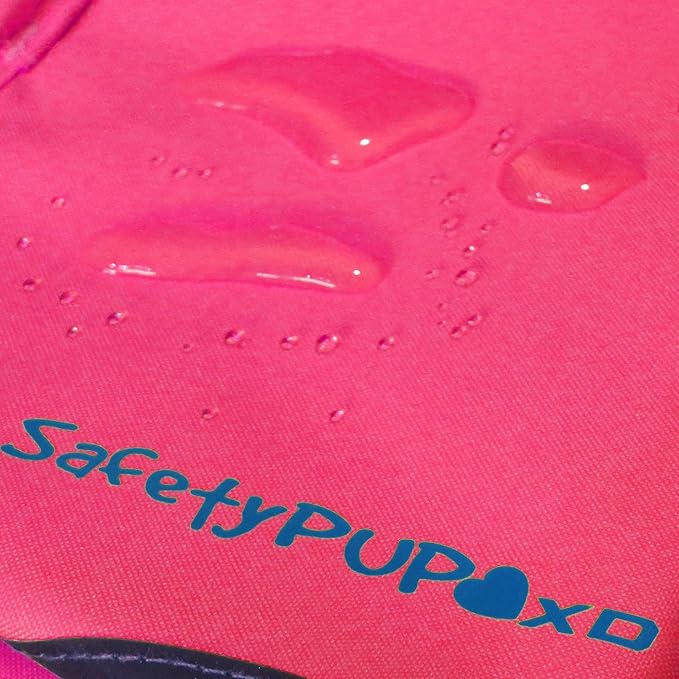 Dog Reflective Vest – Hi-Vis Fluorescent Visibility That Helps to Safeguard Your Pet On/Off Leash in Urban & Rural Areas (Pink, Small)
