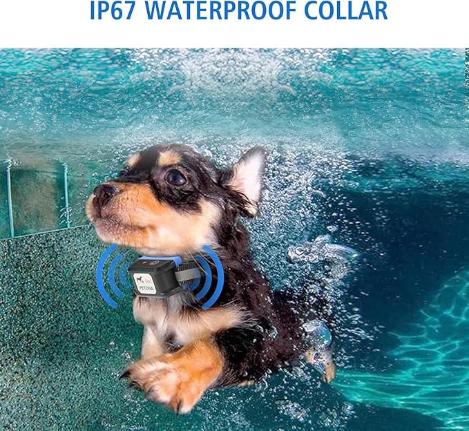 Dog Training Collar Pet Anti Barking 2025 Upgraded Shock Collar, Wireless Charging Dog Training No Barking Device, Fully Sealed Waterproof Rechargeable Collar Receiver