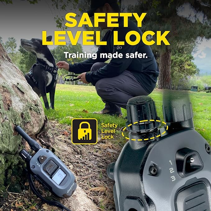 Dogtra X-Series X1 E-Collar Remote Transmitter Only (Compatible with 280X) 10 lbs+, 1/2 Mile Range, LED Light, 100 Levels of Precise Control for Stubborn Dogs, Waterproof, Boost for Quick Recall