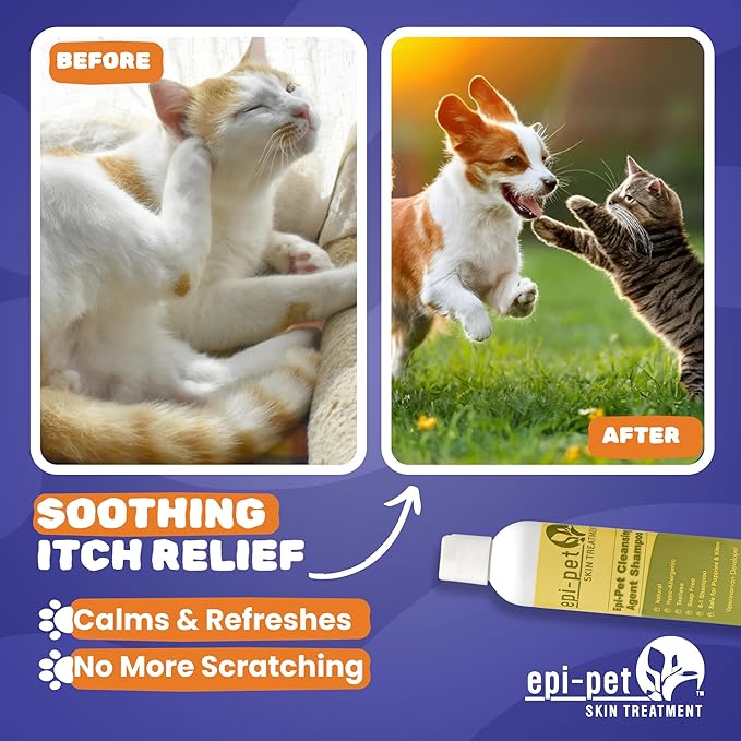 Cleansing Agent Pet Shampoo, 8 oz, White and Green (80518)