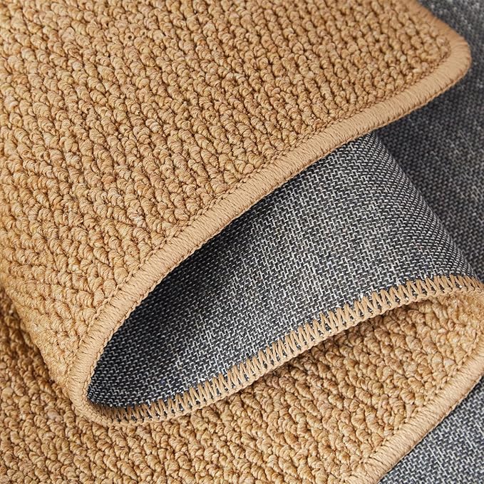 SHENGOCASE 67"x 23.6" Thickened Cat Wall Climbing Carpet, Cat Wall Furniture Scratcher, Scratching Post, Couch Sofa Protector (Camel)